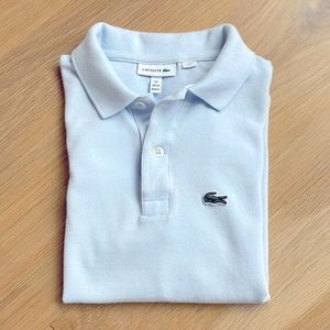 Lacoste boys polo - light blue